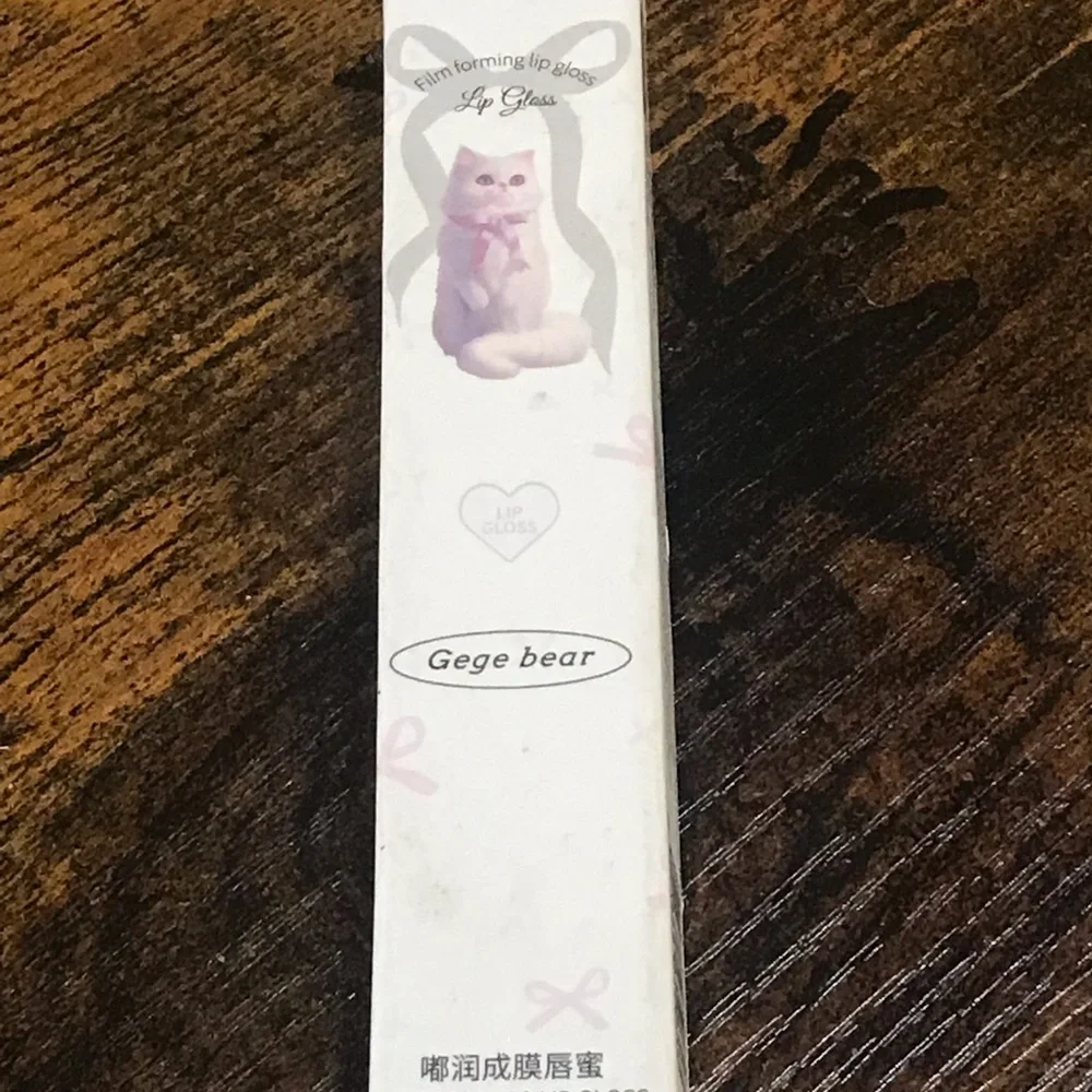 Gege Bear Pink Film-Forming Lip Gloss